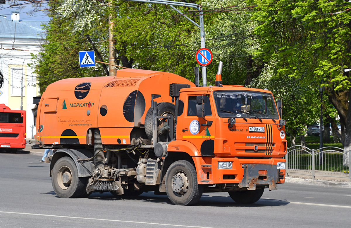 Калужская область, № О 998 РУ 40 — КамАЗ-53605-A5(48)
