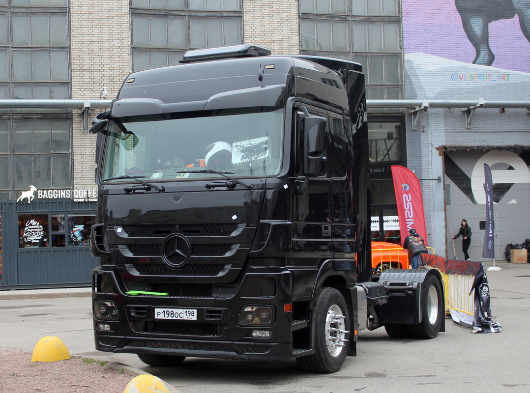 Санкт-Петербург, № Р 198 ОС 198 — Mercedes-Benz Actros '09 1844 [Z9M]