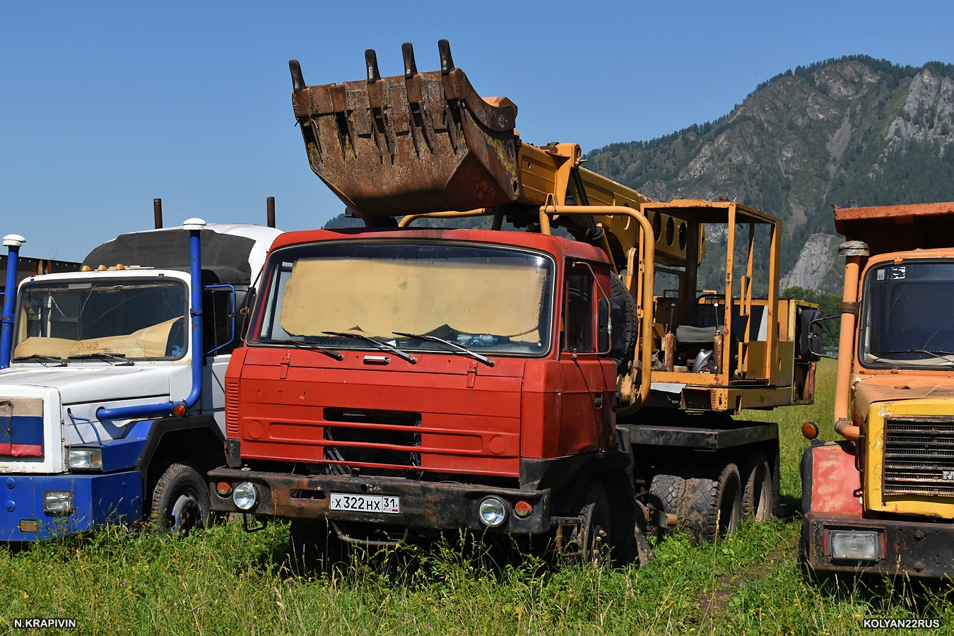 Алтай, № Х 322 НХ 31 — Tatra 815 P17