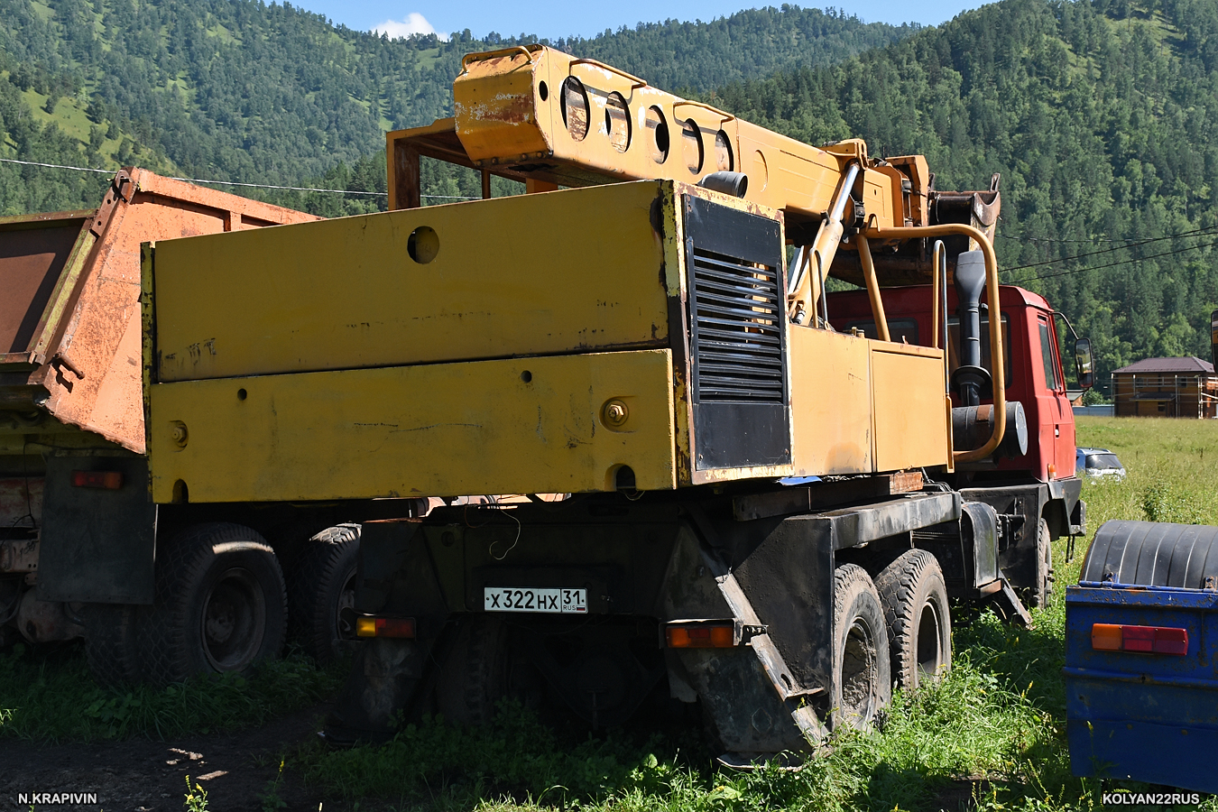 Алтай, № Х 322 НХ 31 — Tatra 815 P17