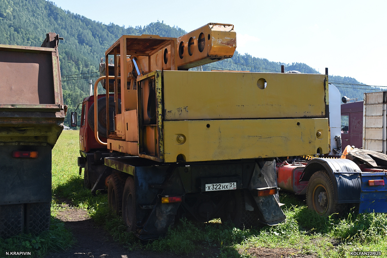 Алтай, № Х 322 НХ 31 — Tatra 815 P17