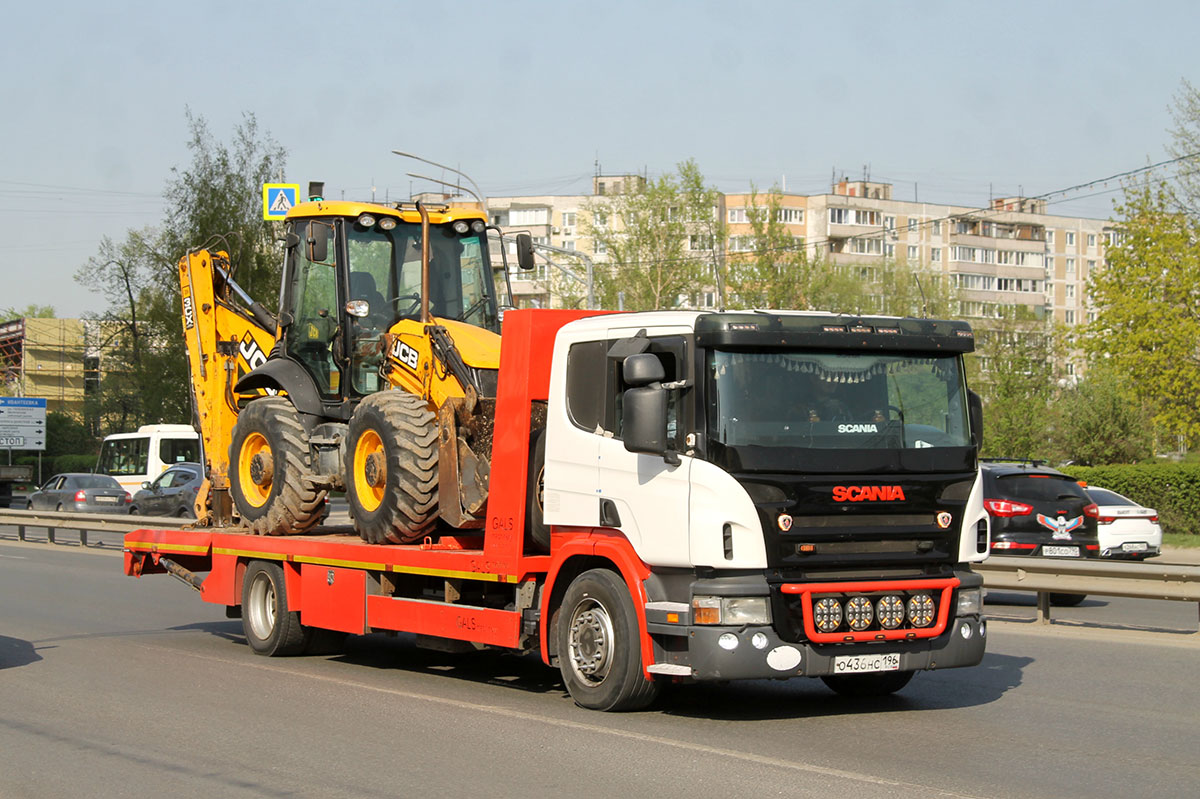 Свердловская область, № О 436 НС 196 — Scania ('2004) P340