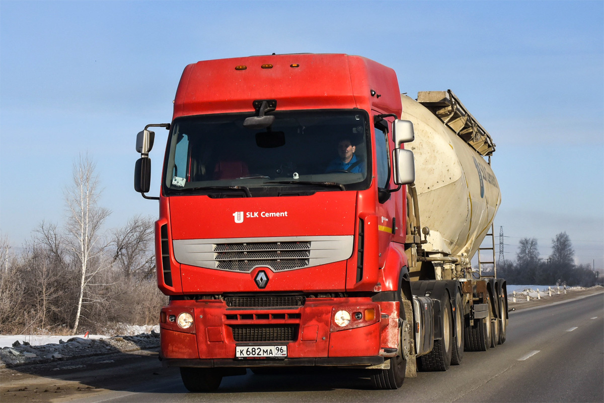 Свердловская область, № К 682 МА 96 — Renault Premium ('2006)