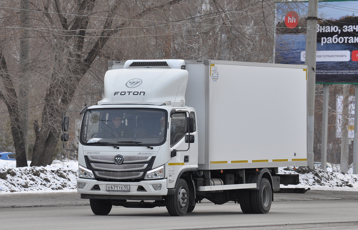 Омская область, № Х 671 ТЕ 55 — Foton Aumark S (общая модель)