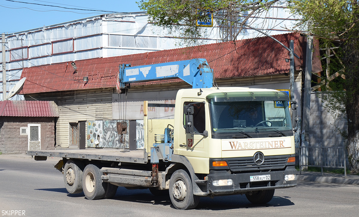 Алматы, № 558 AUY 02 — Mercedes-Benz Atego 1528