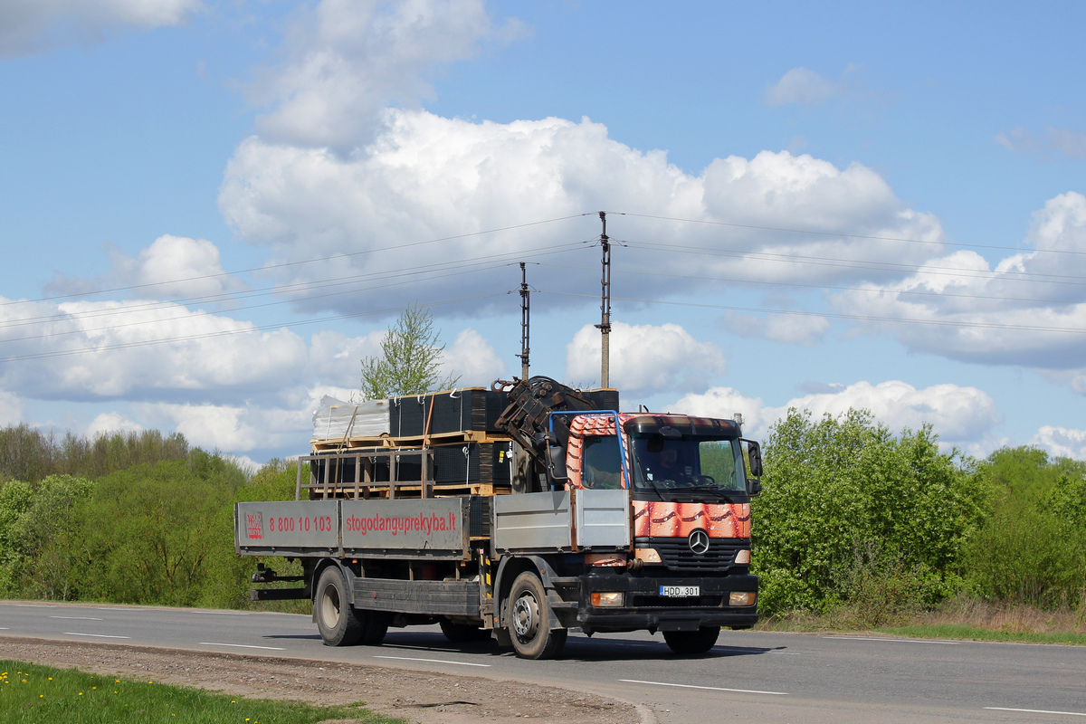 Литва, № HDD 301 — Mercedes-Benz Atego 1828