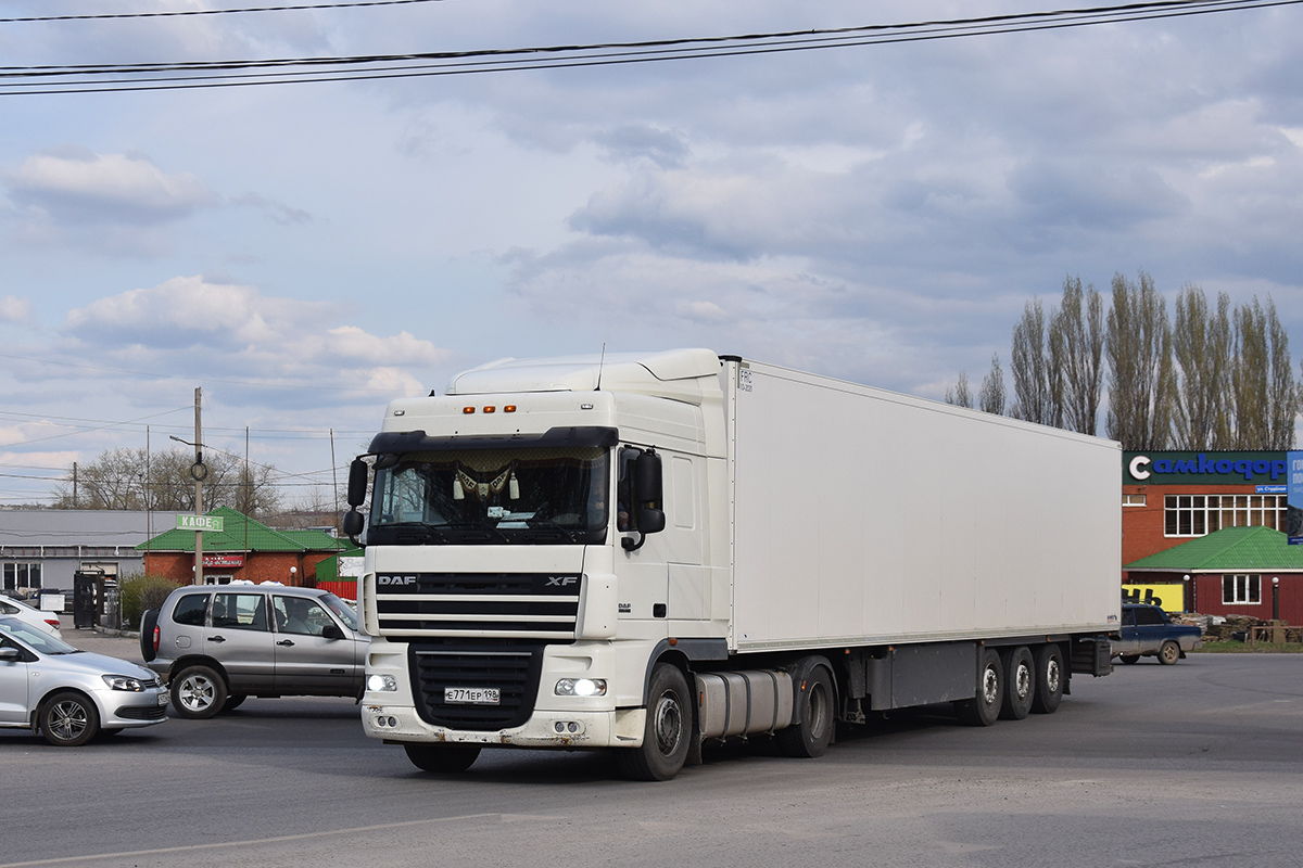 Санкт-Петербург, № Е 771 РР 198 — DAF XF105 FT