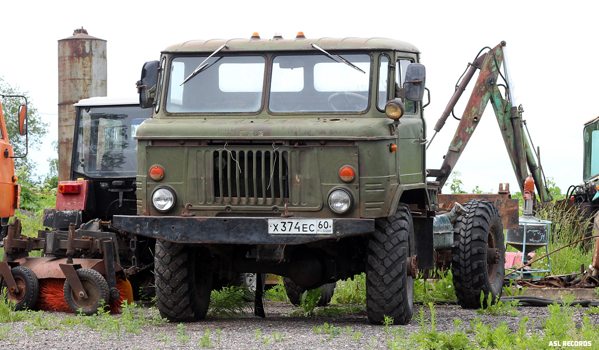 Псковская область, № Х 374 ЕС 60 — ГАЗ-66-01