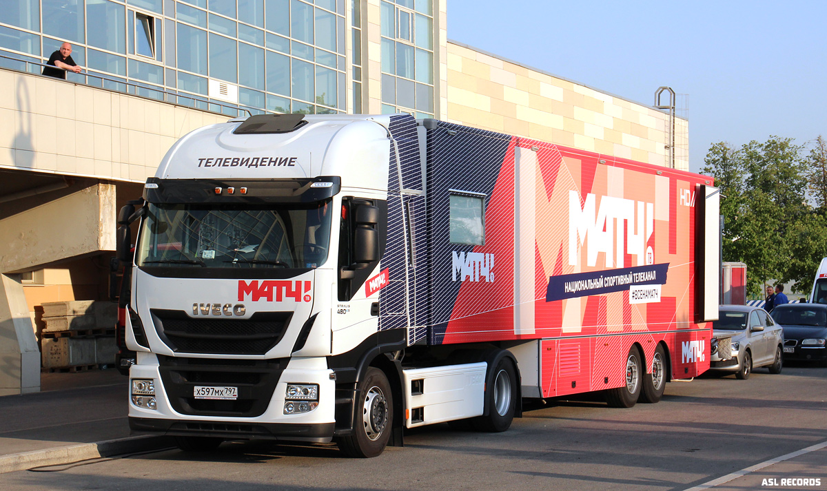 Москва, № Х 597 МХ 797 — IVECO Stralis ('2012)