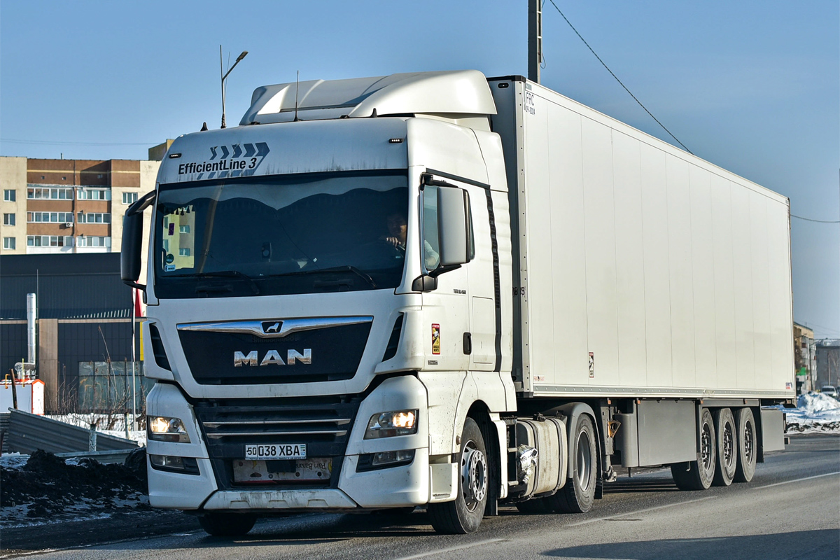 Узбекистан, № 50 038 XBA — MAN TGX ('2016) (Общая модель)