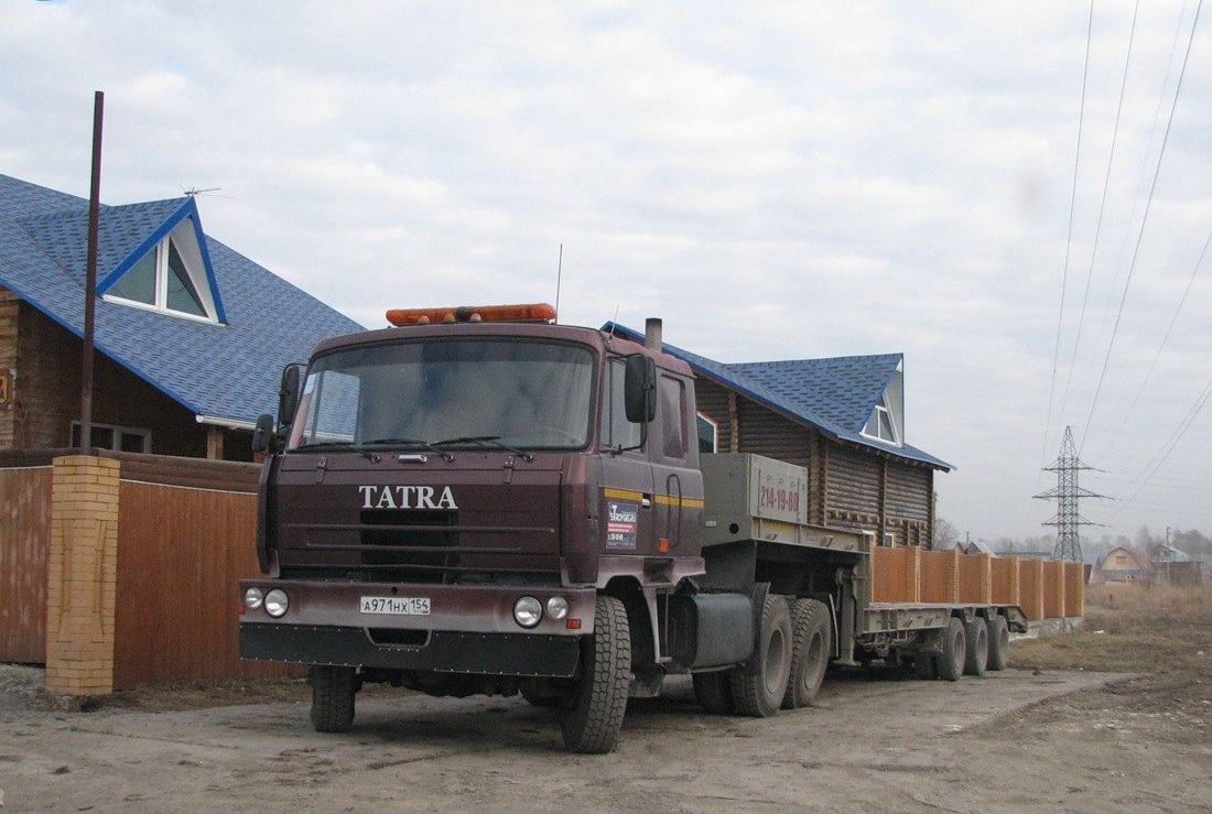 Новосибирская область, № А 971 НХ 154 — Tatra 815-2 S1