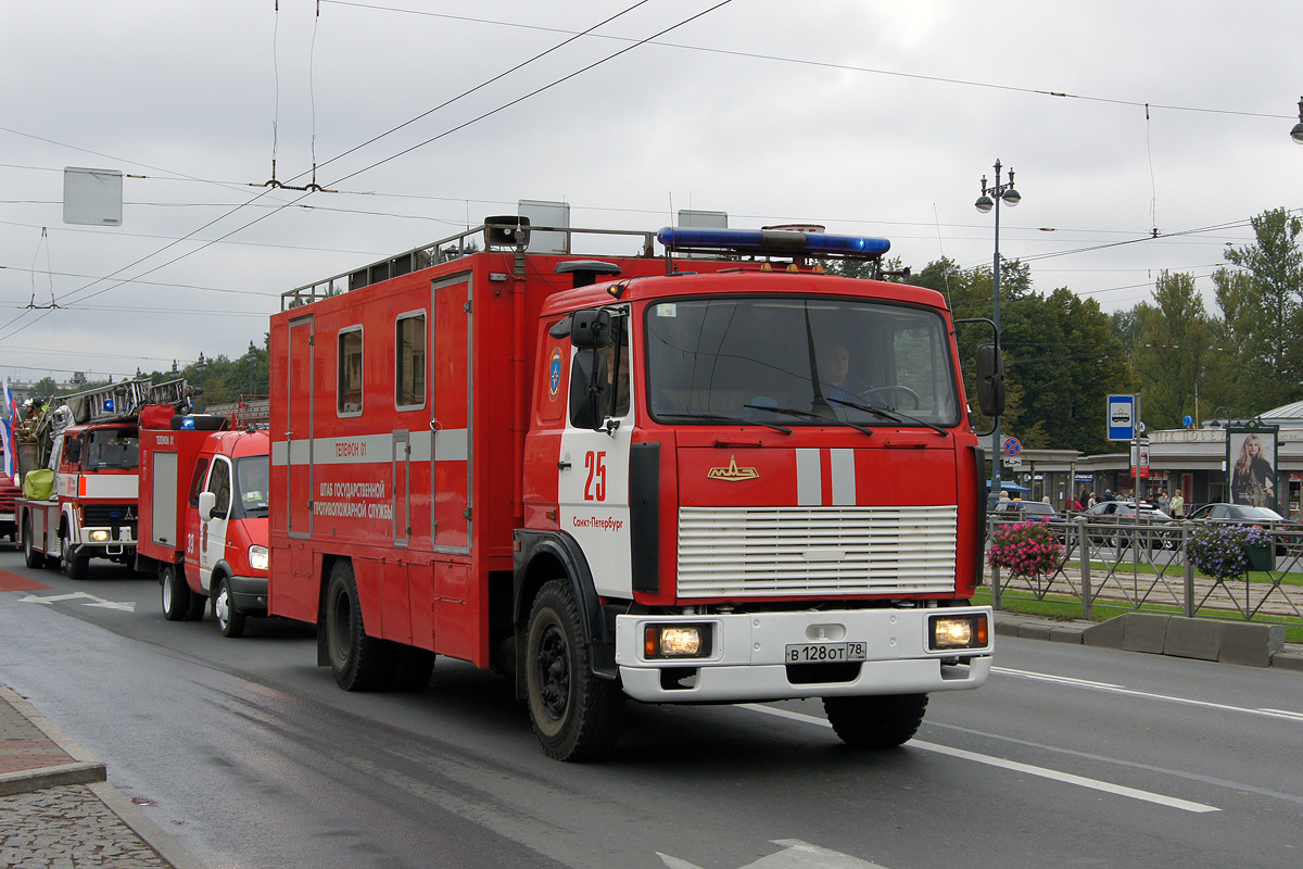 Санкт-Петербург, № В 128 ОТ 78 — МАЗ-53366