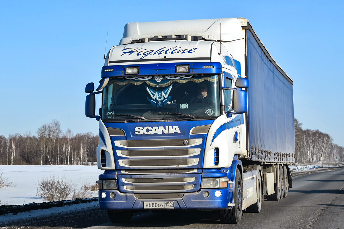 Пермский край, № Н 680 ОУ 159 — Scania ('2009) G380