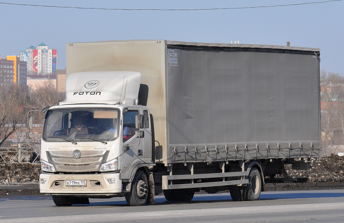 Омская область, № В 719 МХ 155 — Foton Aumark S (общая модель)