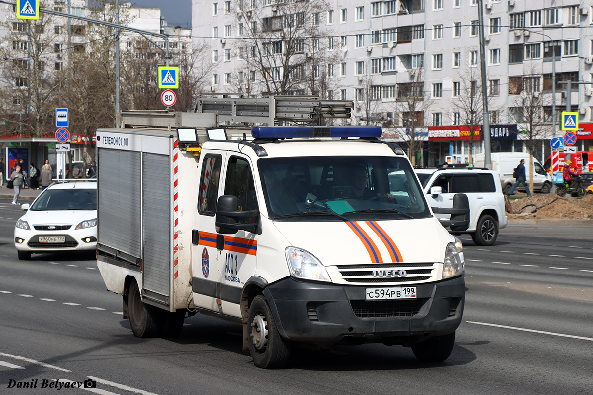 Москва, № С 594 РВ 199 — IVECO Daily