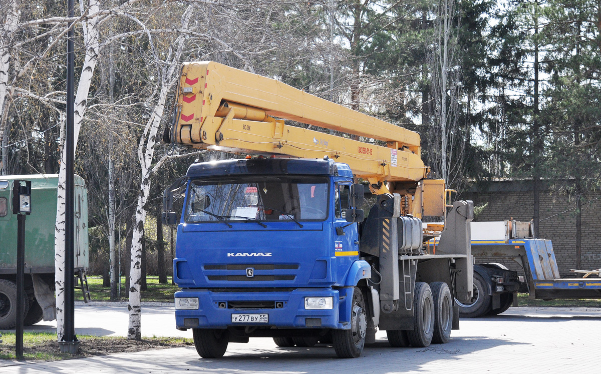 Омская область, № У 277 ВУ 55 — КамАЗ-65115-50