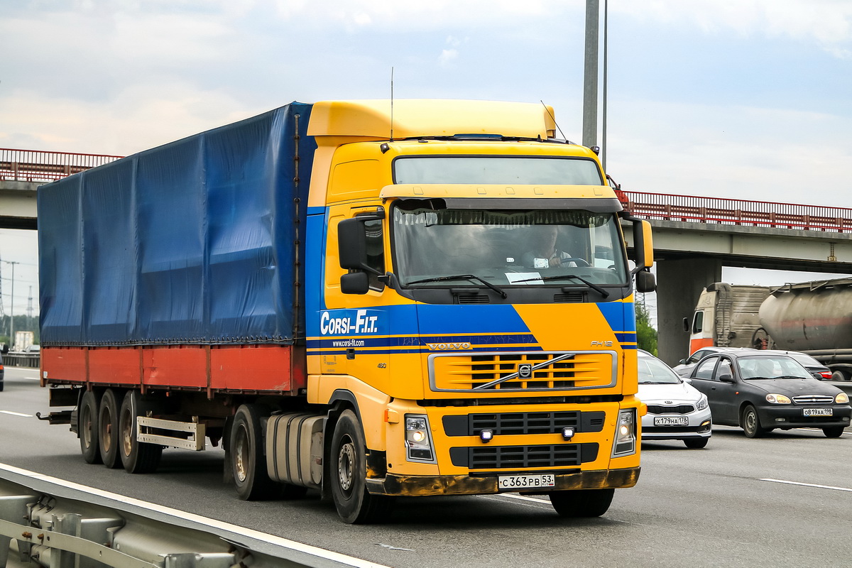 Новгородская область, № С 363 РВ 53 — Volvo ('2002) FH12.460