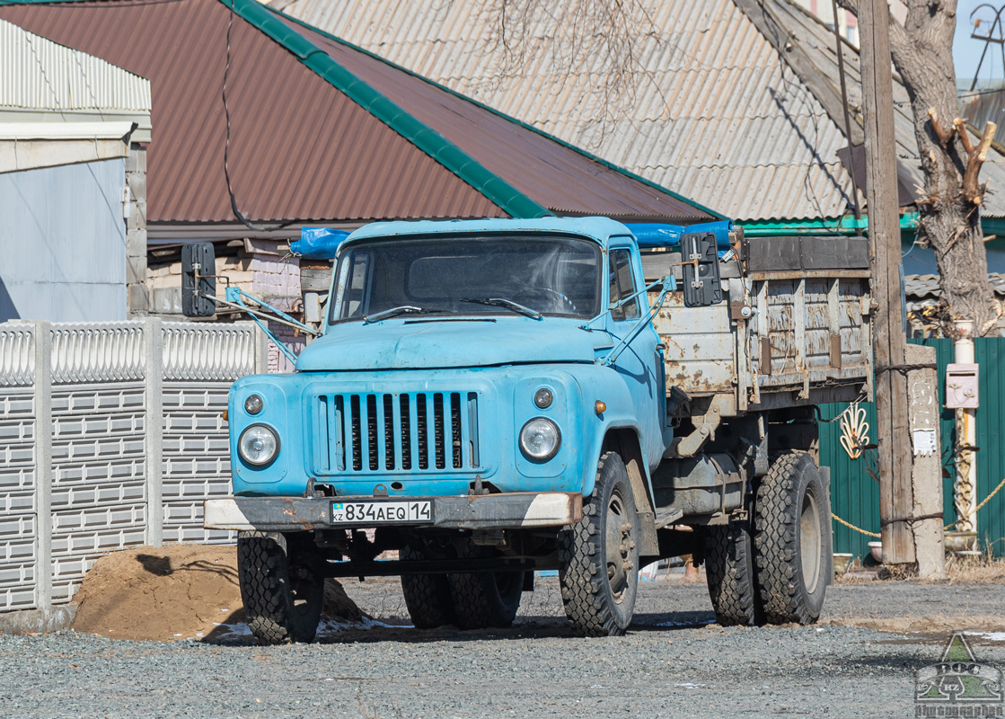 Павлодарская область, № 834 AEQ 14 — ГАЗ-52-01 (ГАЗ-52А)