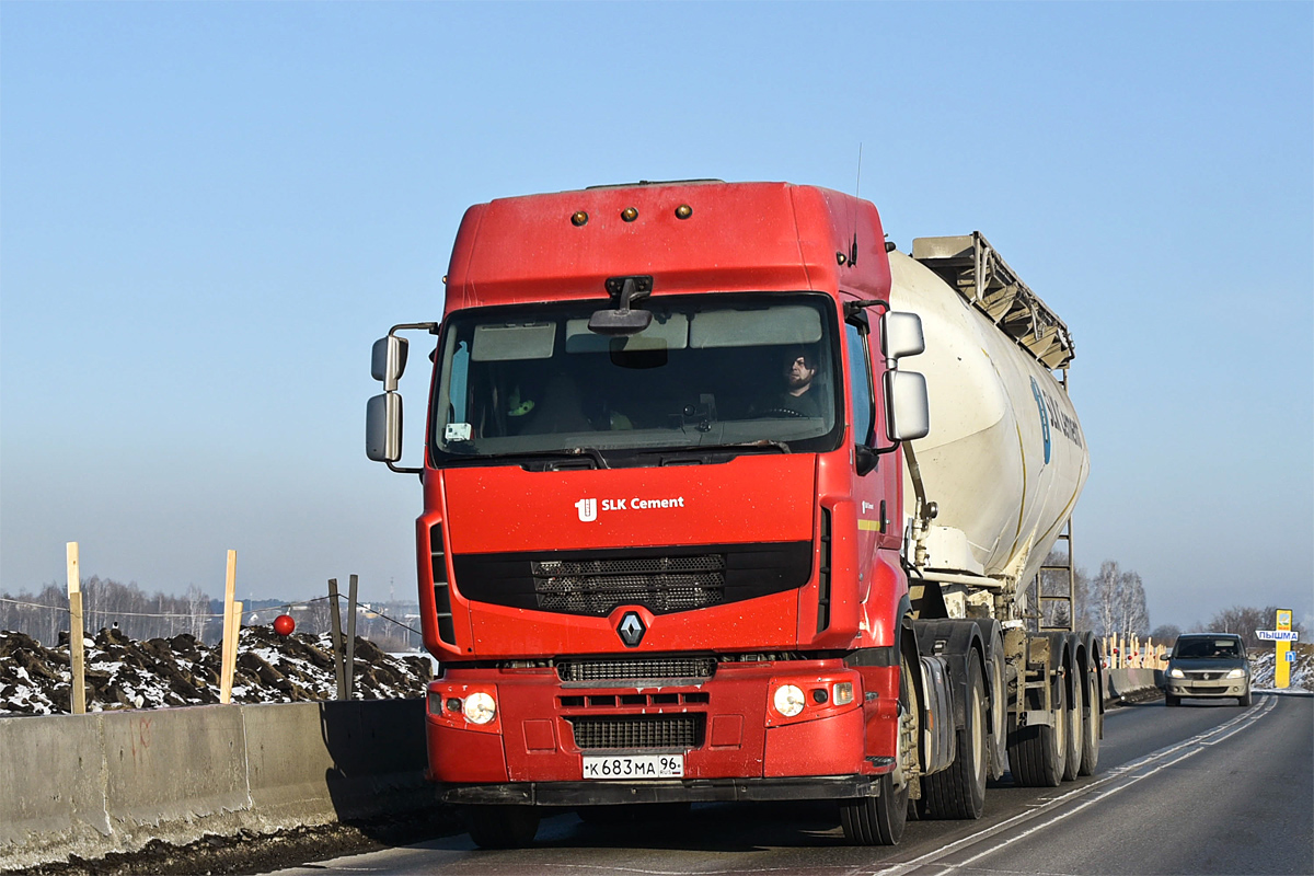 Свердловская область, № К 683 МА 96 — Renault Premium ('2006)