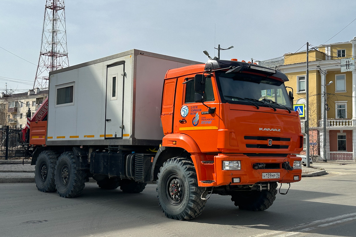 Саха (Якутия), № Н 139 МР 14 — КамАЗ-43118-50
