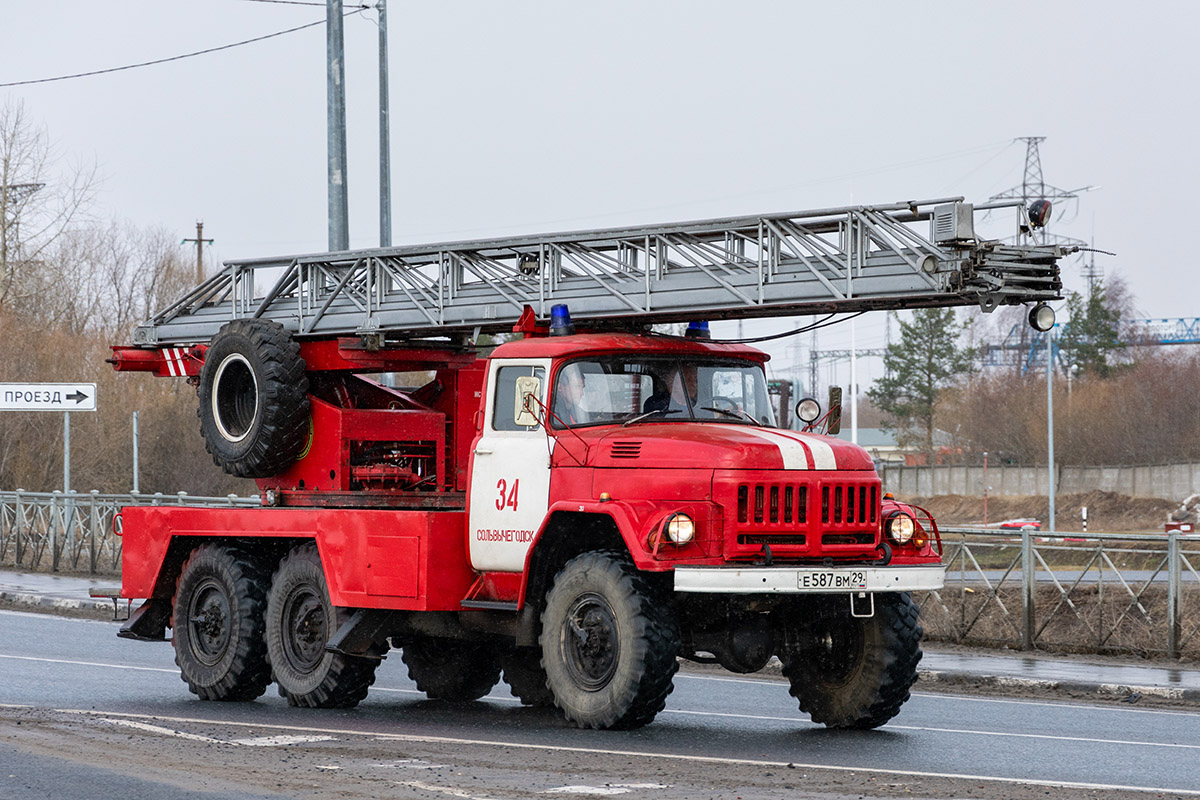 Архангельская область, № Е 587 ВМ 29 — ЗИЛ-131Н