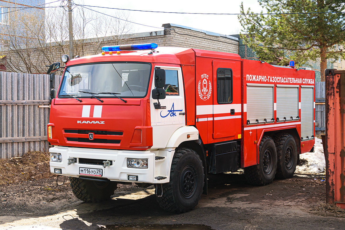 Архангельская область, № М 116 УО 29 — КамАЗ-43118-46