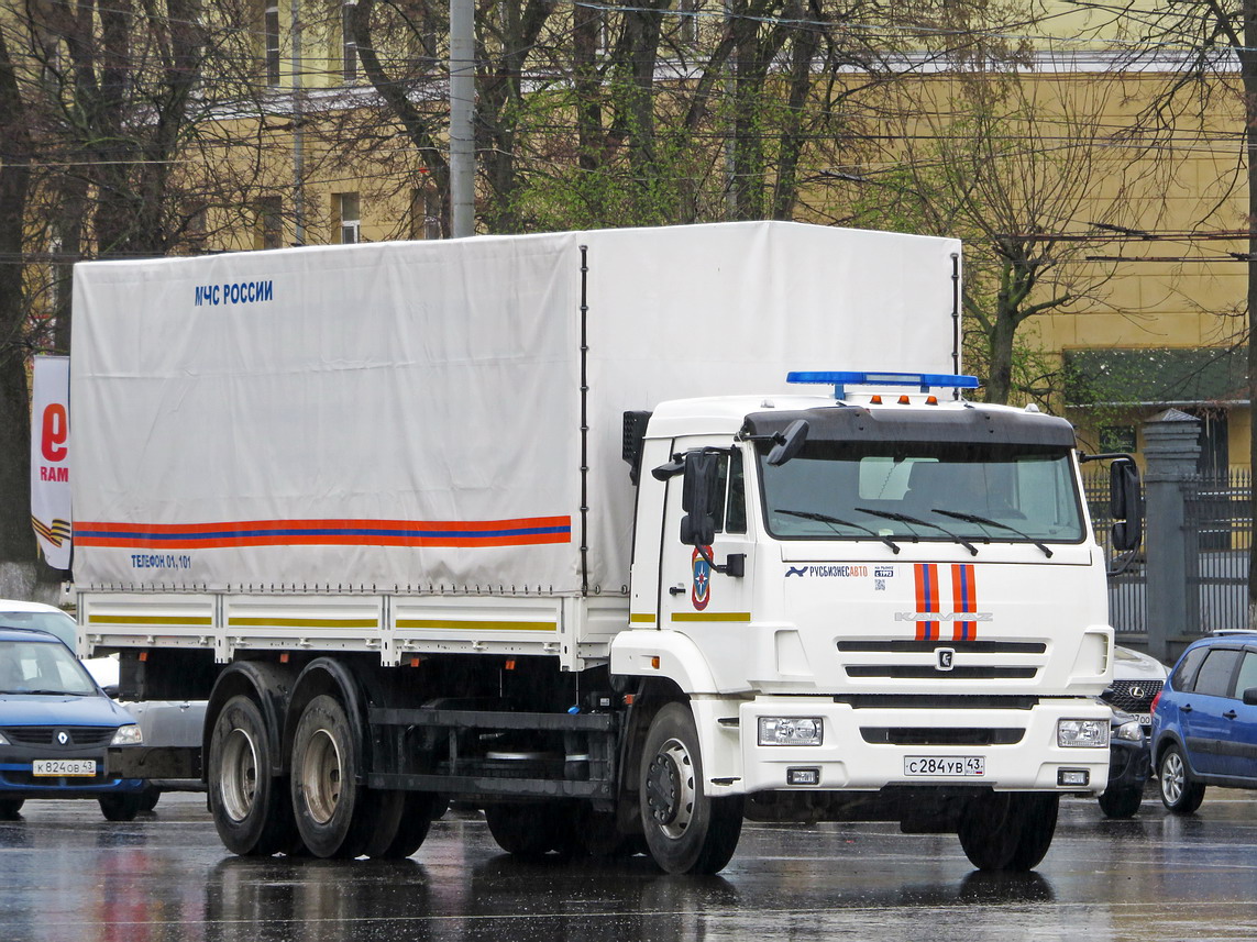 Кировская область, № С 284 УВ 43 — КамАЗ-65117-5H(56)