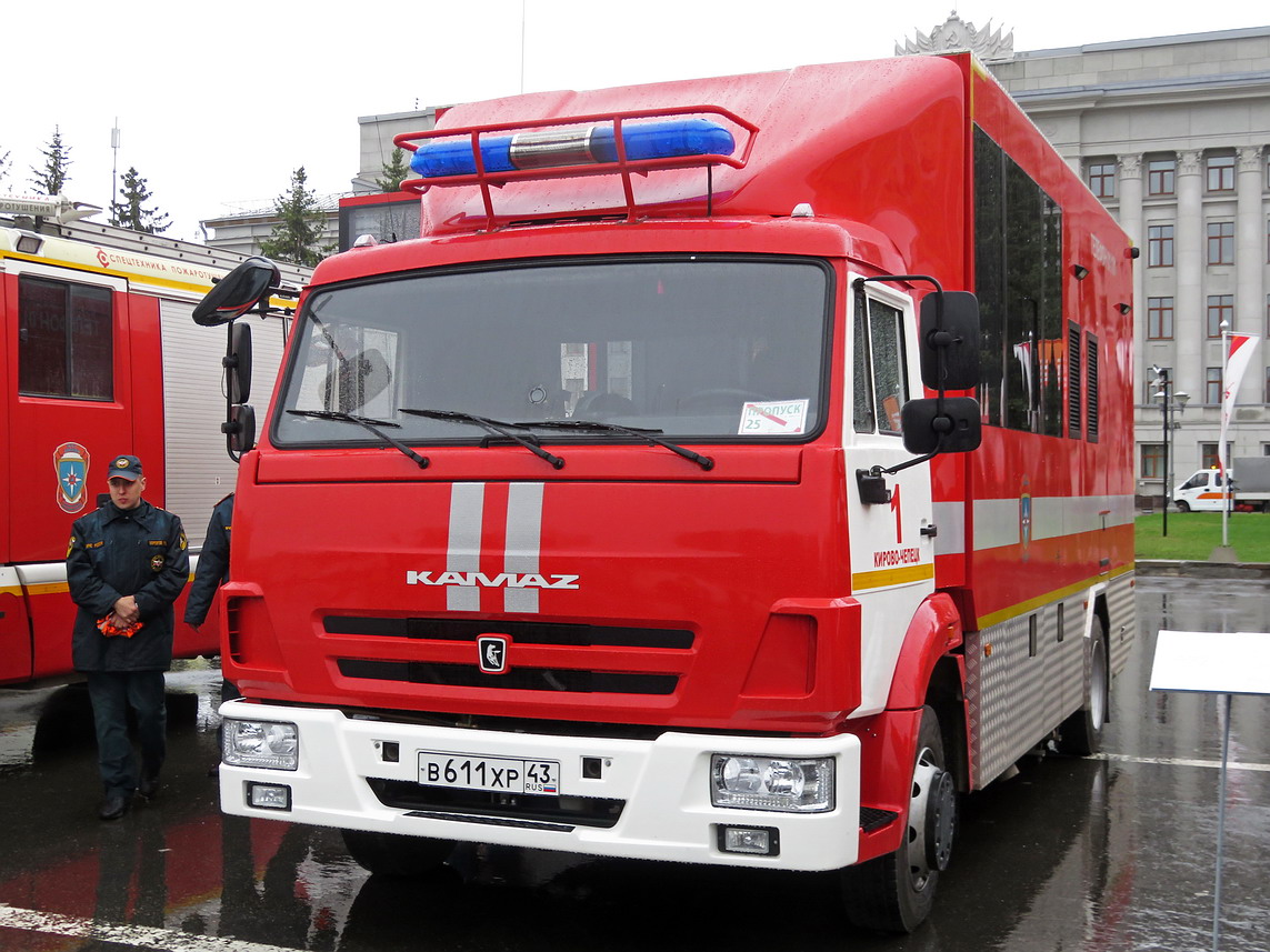 Кировская область, № В 611 ХР 43 — КамАЗ-4308-G5(69)