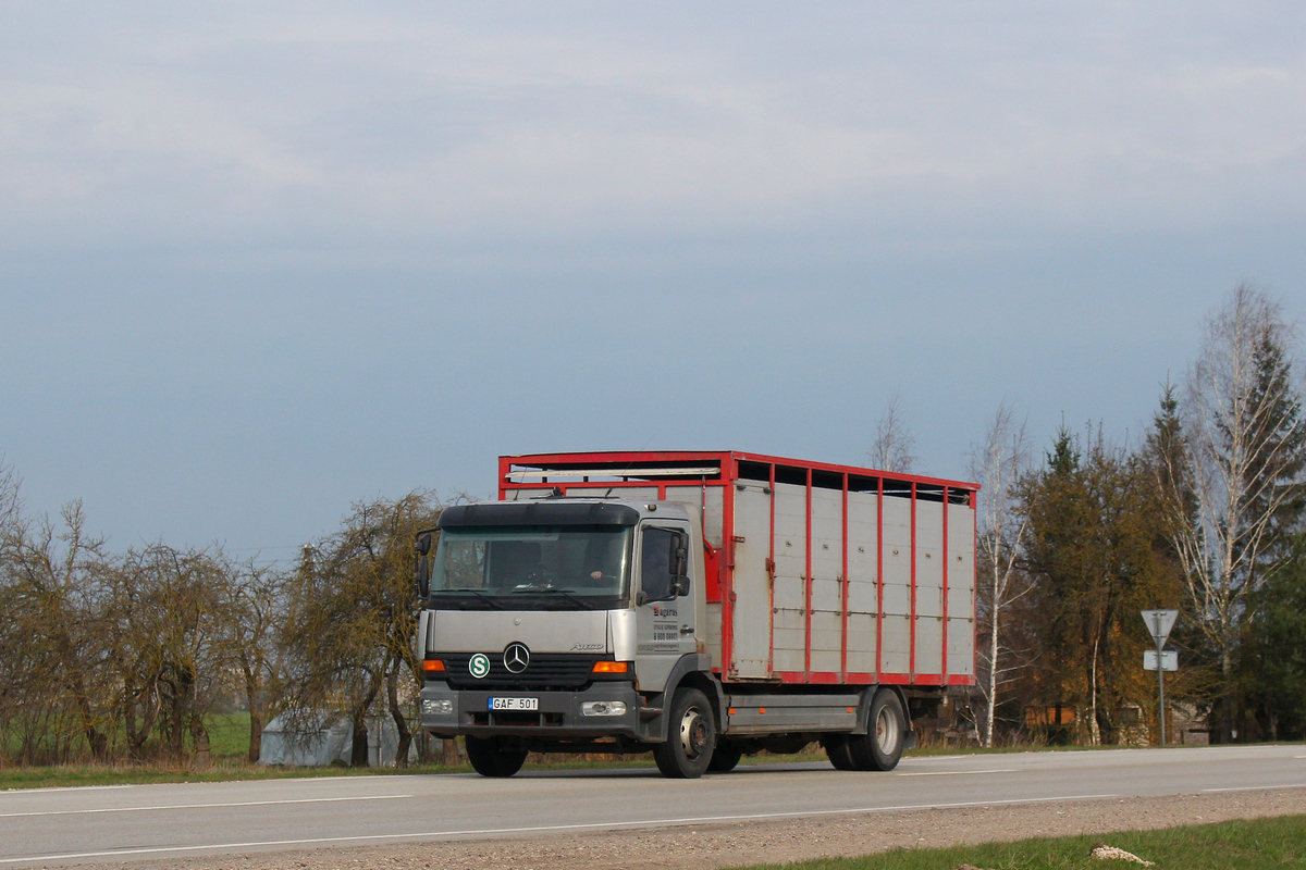 Литва, № GAF 501 — Mercedes-Benz Atego (общ.м)