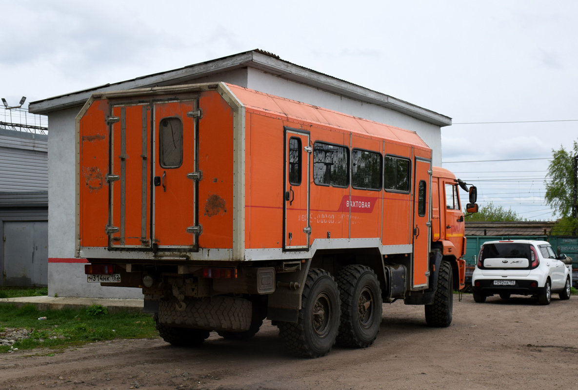 Нижегородская область, № Н 314 НК 152 — КамАЗ-43118-46