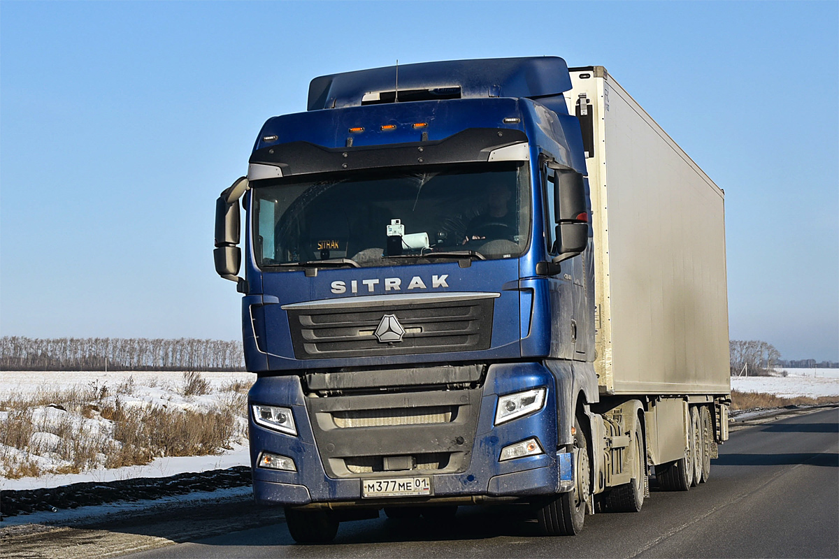 Адыгея, № М 377 МЕ 01 — Sitrak C7H ZZ4186
