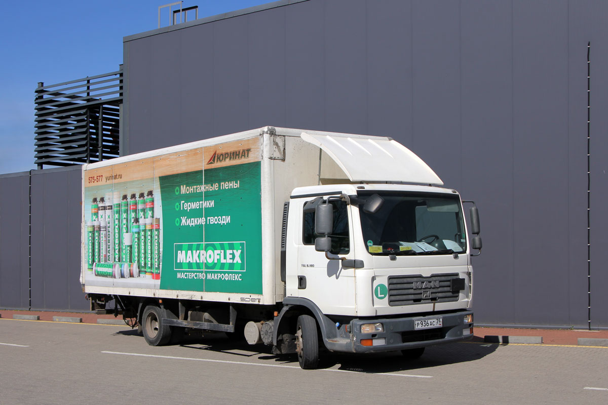 Калининградская область, № Р 936 АС 39 — MAN TGL 8.180