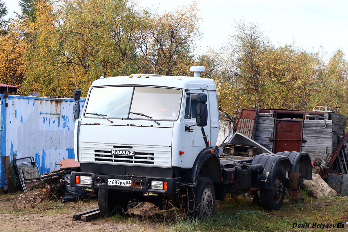 Ненецкий автономный округ, № А 687 КА 83 — КамАЗ-43118-13 [43118N]