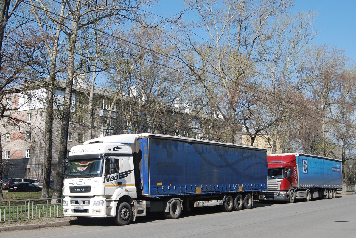 Нижегородская область, № У 695 АВ 152 — КамАЗ-5490-S5(87)