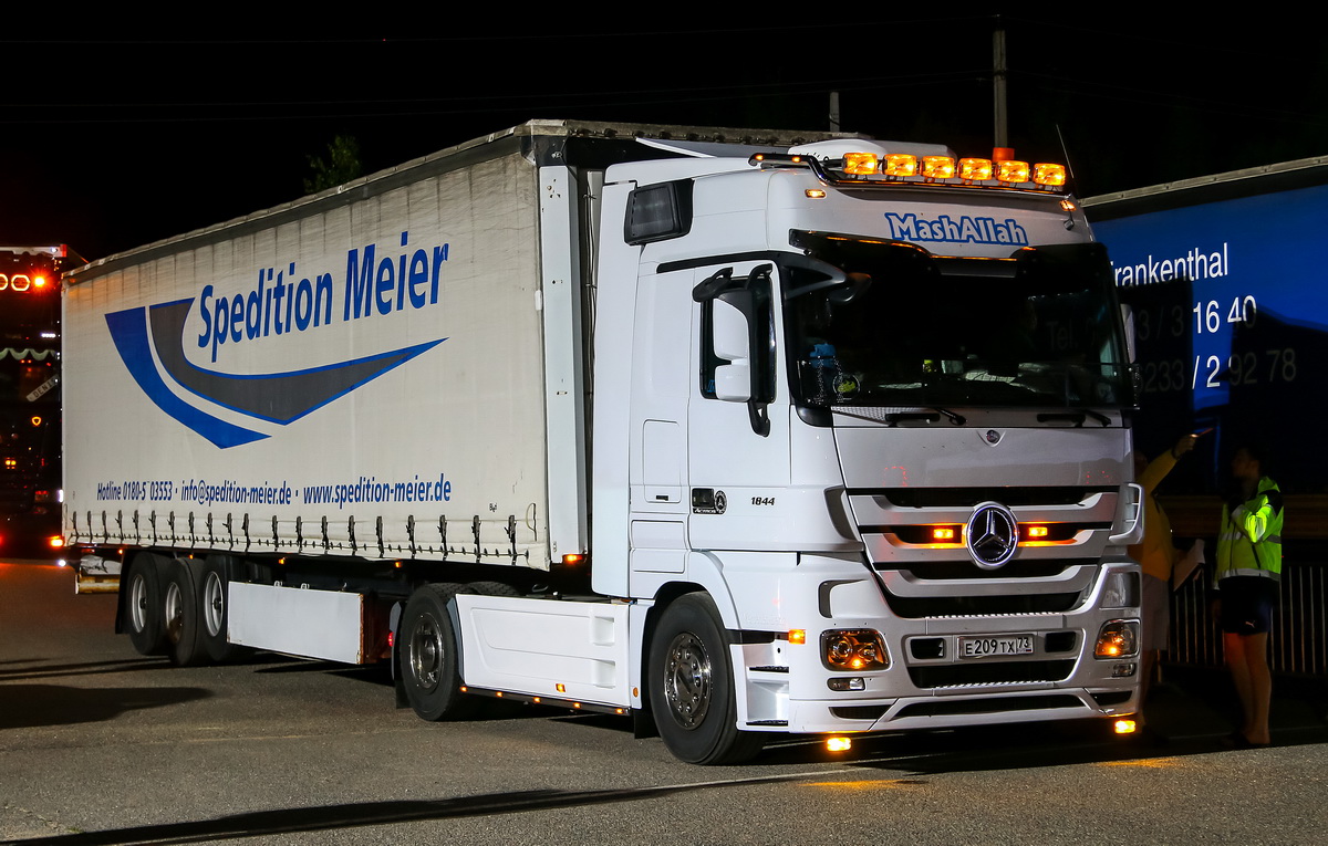 Ульяновская область, № Е 209 ТХ 73 — Mercedes-Benz Actros ('2009) 1844; Московская область — Фестиваль TruckDay 2024