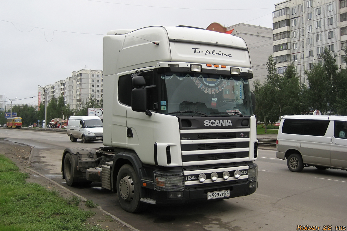 Алтайский край, № У 599 УУ 22 — Scania ('1996) R124L
