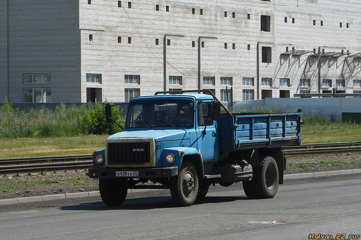 Алтайский край, № Х 138 УК 22 — ГАЗ-3307
