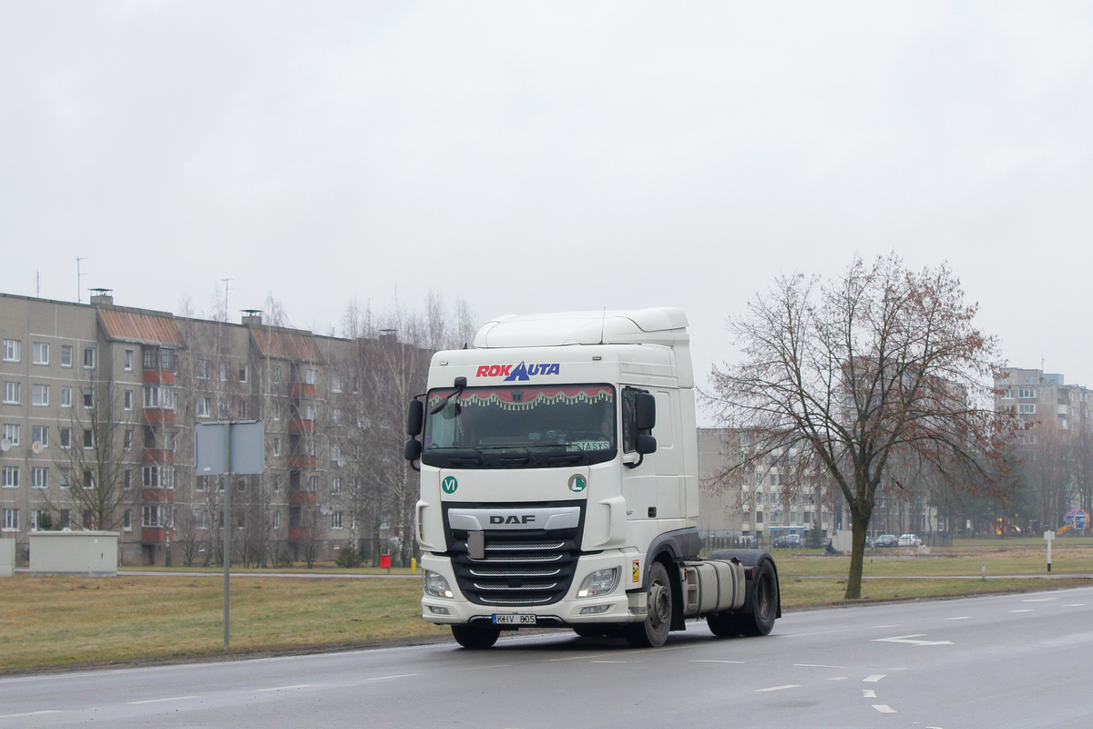Литва, № KHV 805 — DAF XF Euro6 FT