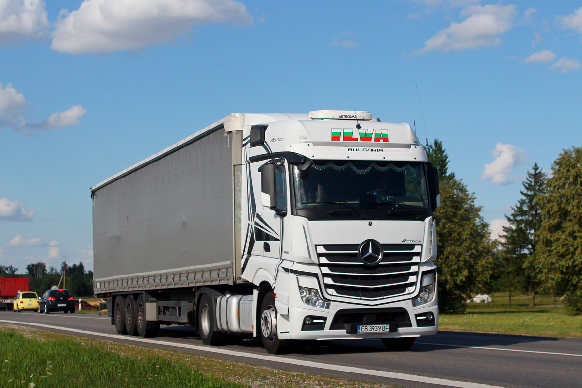 Болгария, № EB 3939 BP — Mercedes-Benz Actros ('2011) 1851