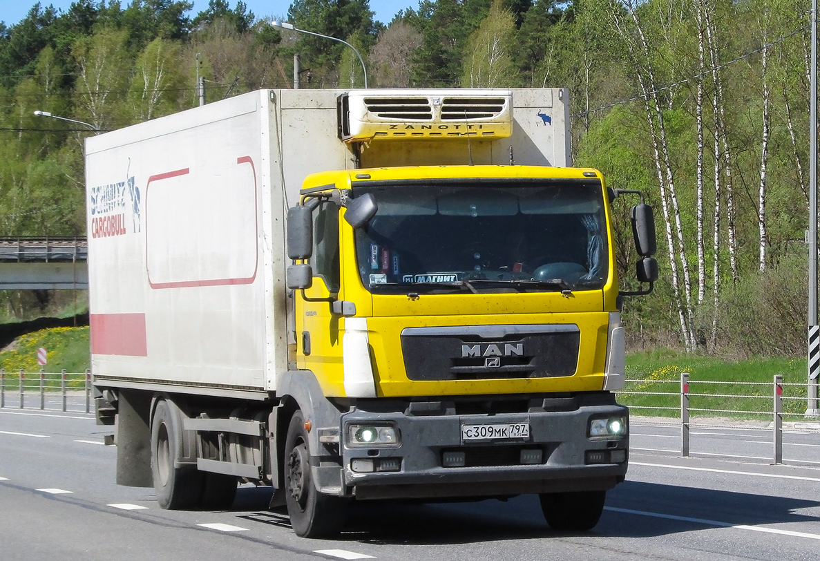 Московская область, № С 309 МК 797 — MAN TGM 18.240