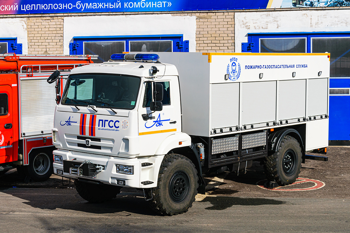Архангельская область, № О 448 ОТ 29 — КамАЗ-43502-D5(66)
