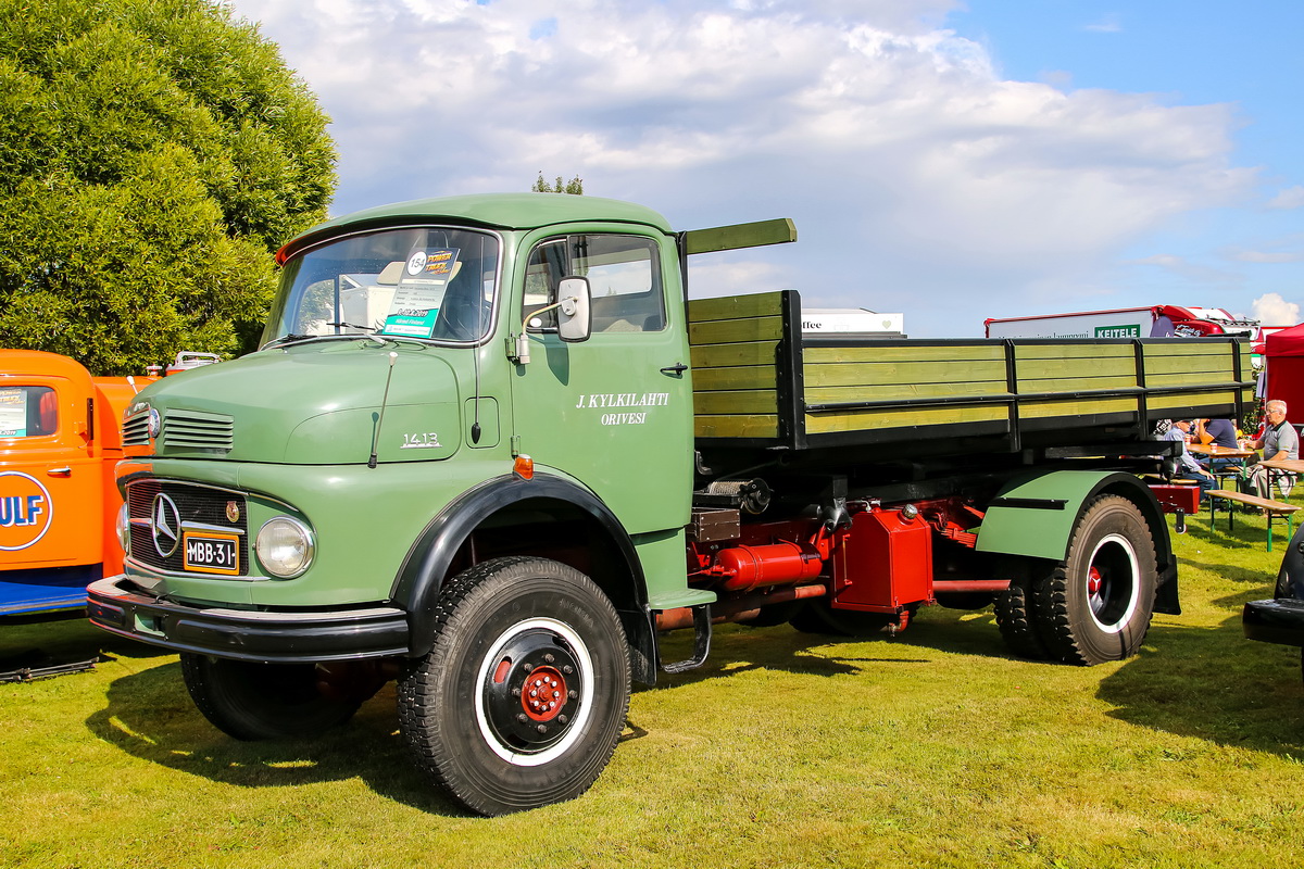 Финляндия, № MBB-31 — Mercedes-Benz L-Series; Финляндия — Power Truck Show 2019