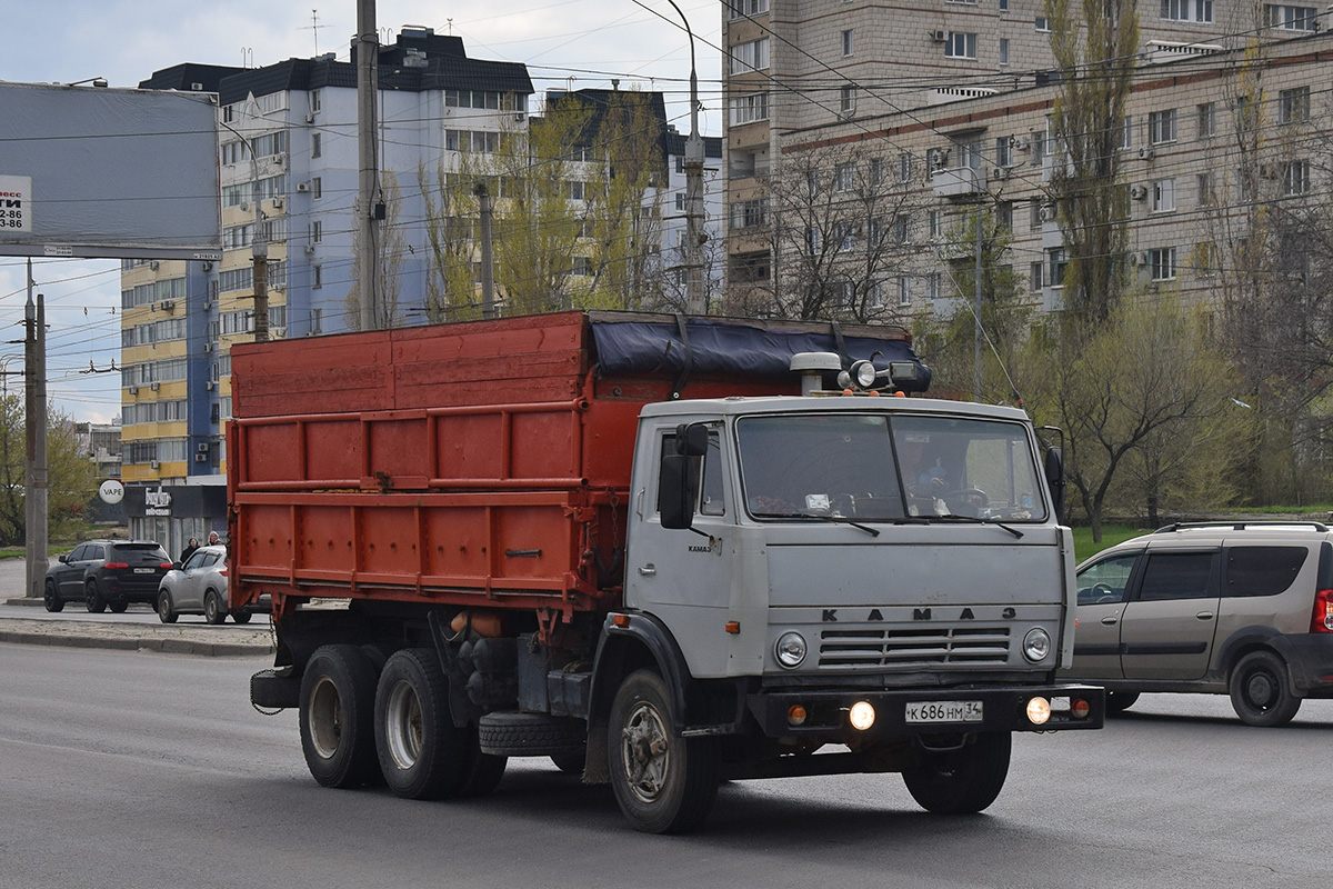 Волгоградская область, № К 686 НМ 34 — КамАЗ-5320