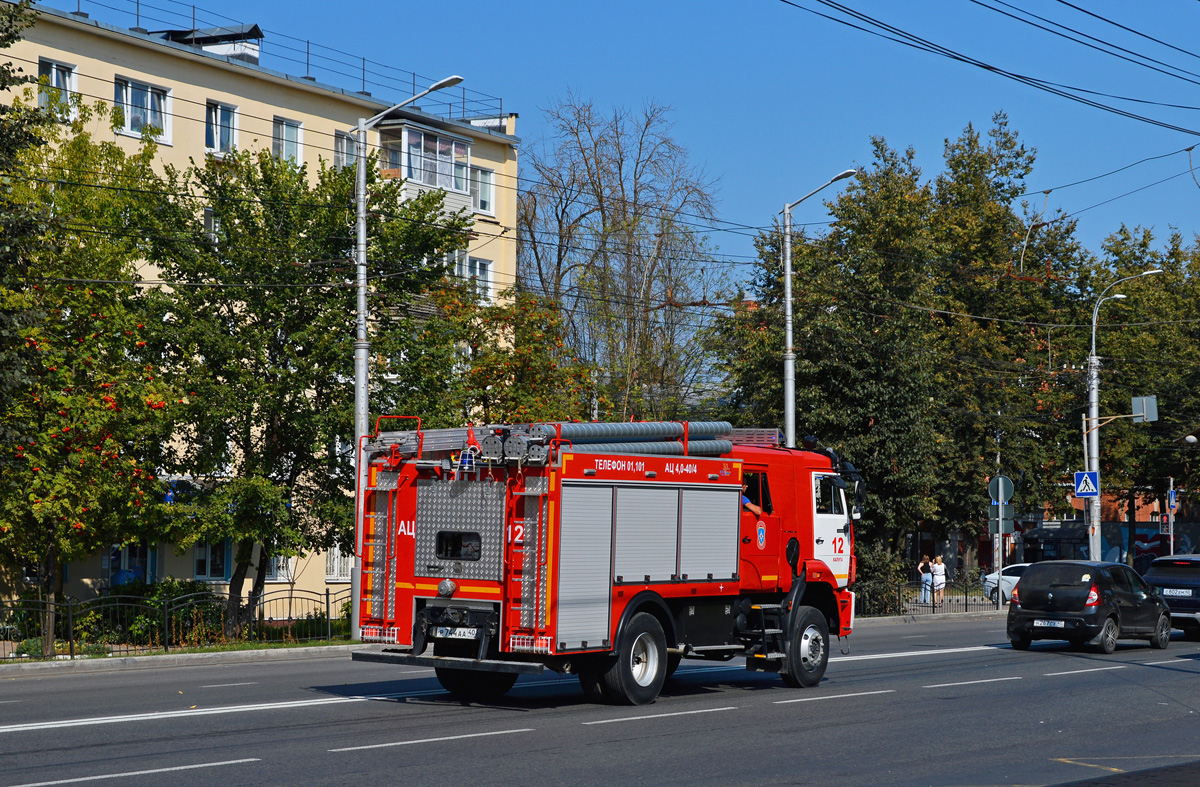 Калужская область, № Р 744 АА 40 — КамАЗ-43265-D5(66)