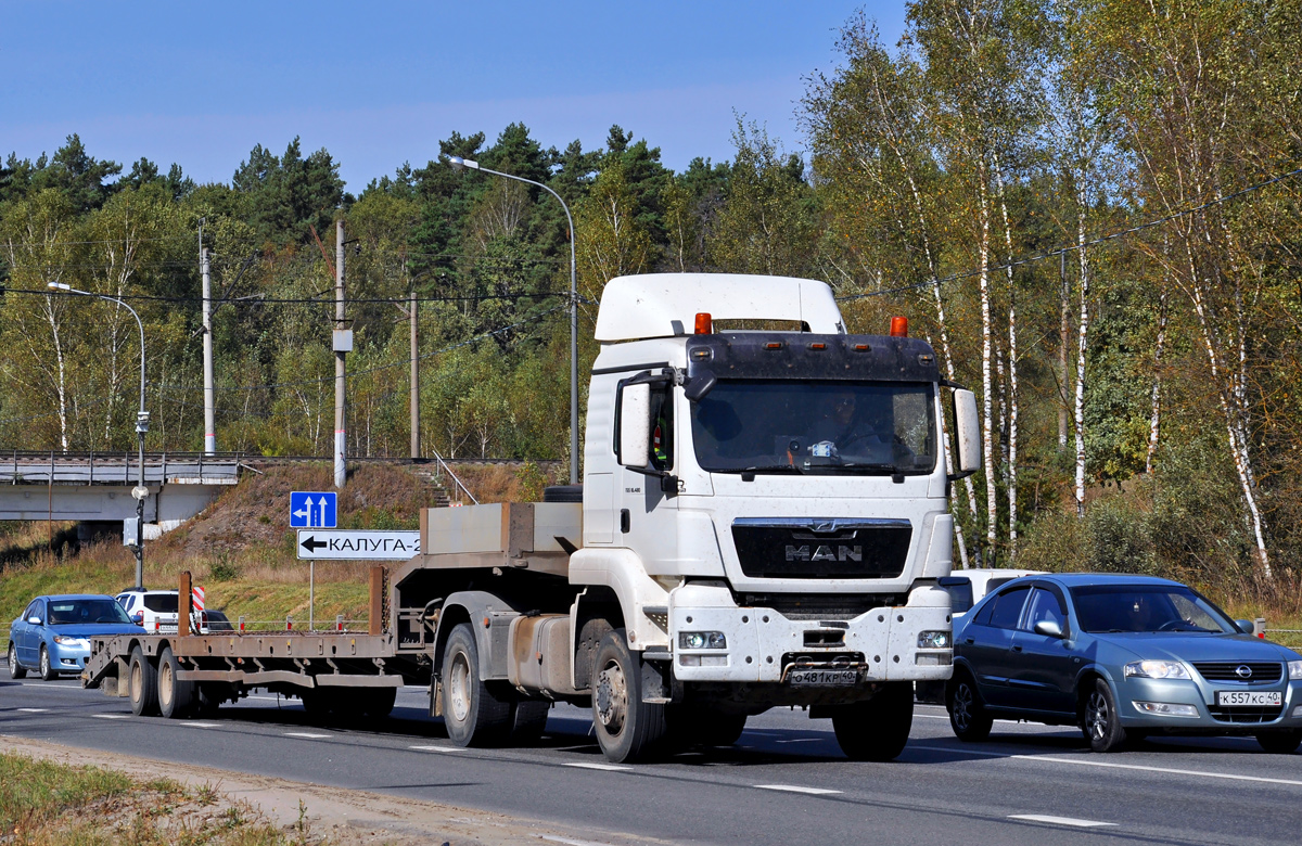 Калужская область, № О 481 КР 40 — MAN TGS 18.480