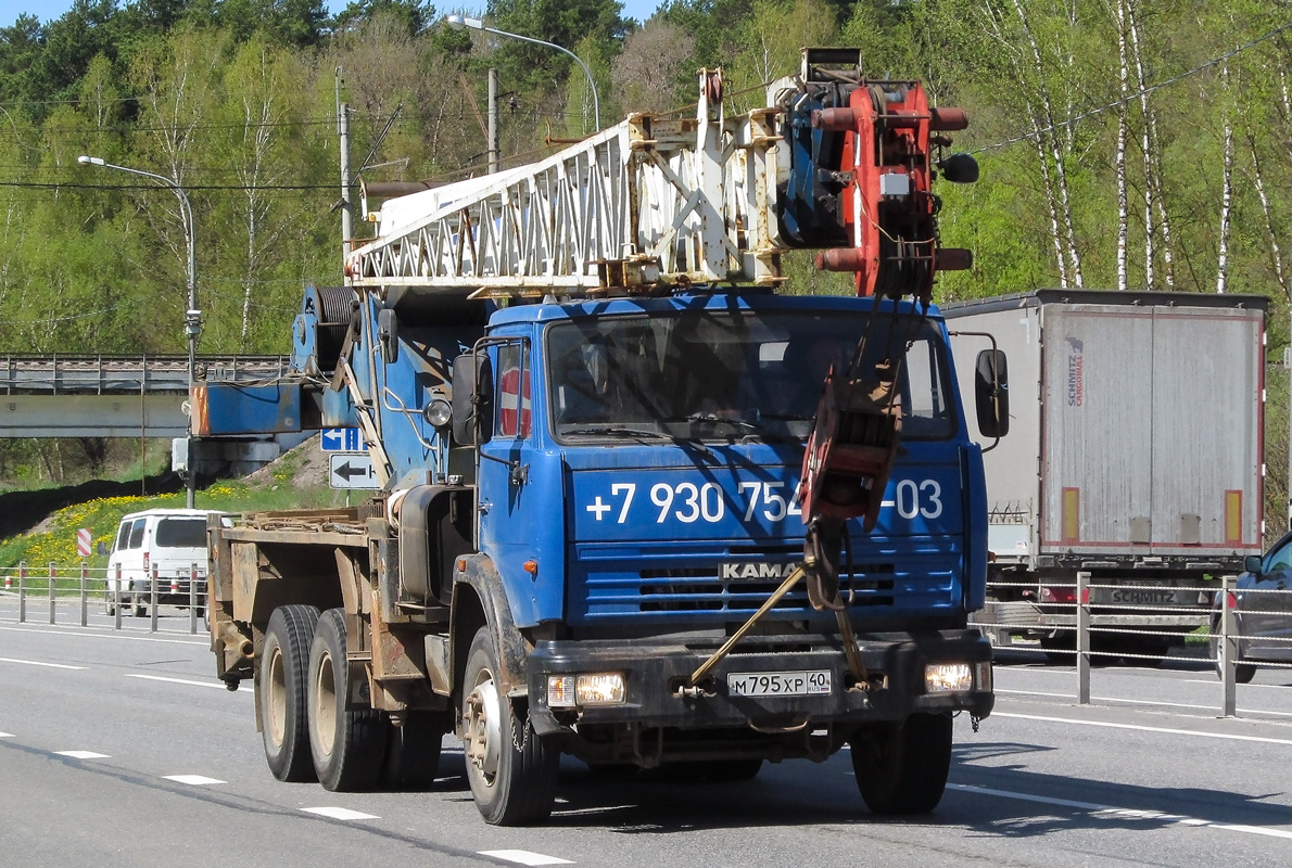 Калужская область, № М 795 ХР 40 — КамАЗ-65115-62