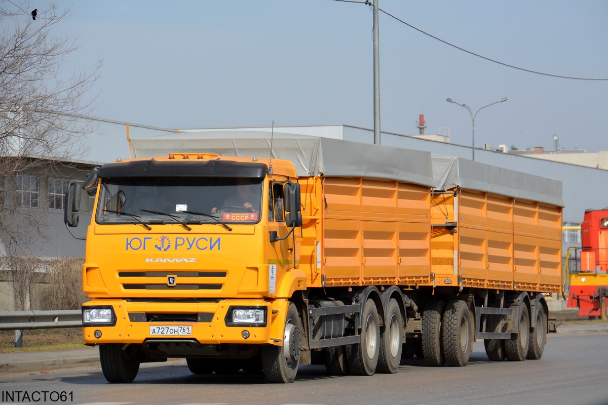 Ростовская область, № А 727 ОН 761 — КамАЗ-65115-5H(56)