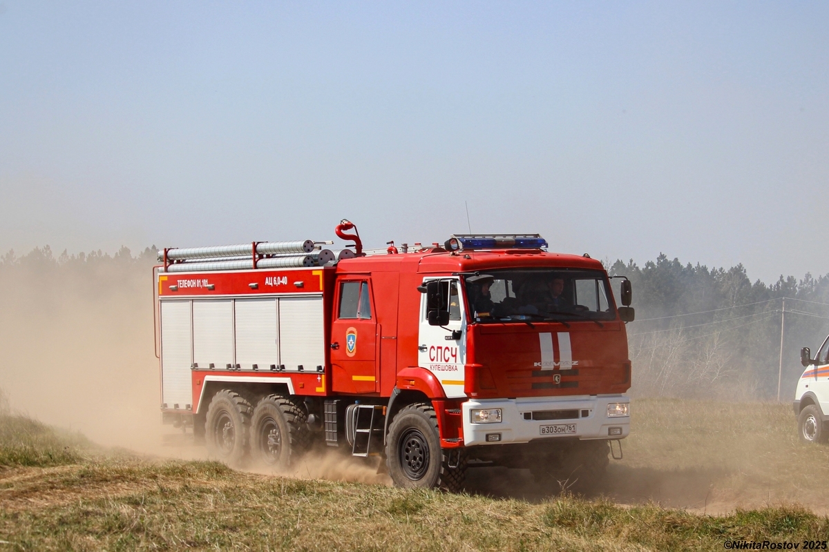 Ростовская область, № В 303 ОН 761 — КамАЗ-43118-50