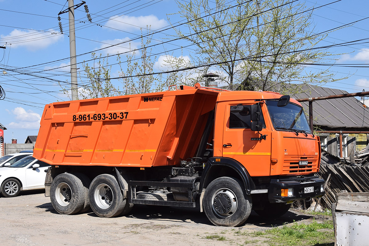 Волгоградская область, № М 367 ОМ 134 — КамАЗ-65115-62