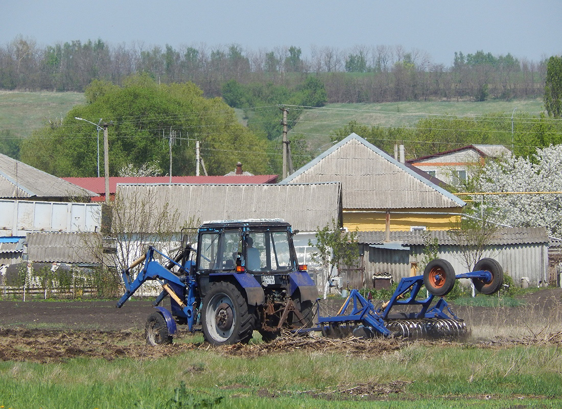 Белгородская область, № 5966 ЕК 31 — МТЗ-80; Прицепы сельскохозяйственные — Культиваторы (общая)